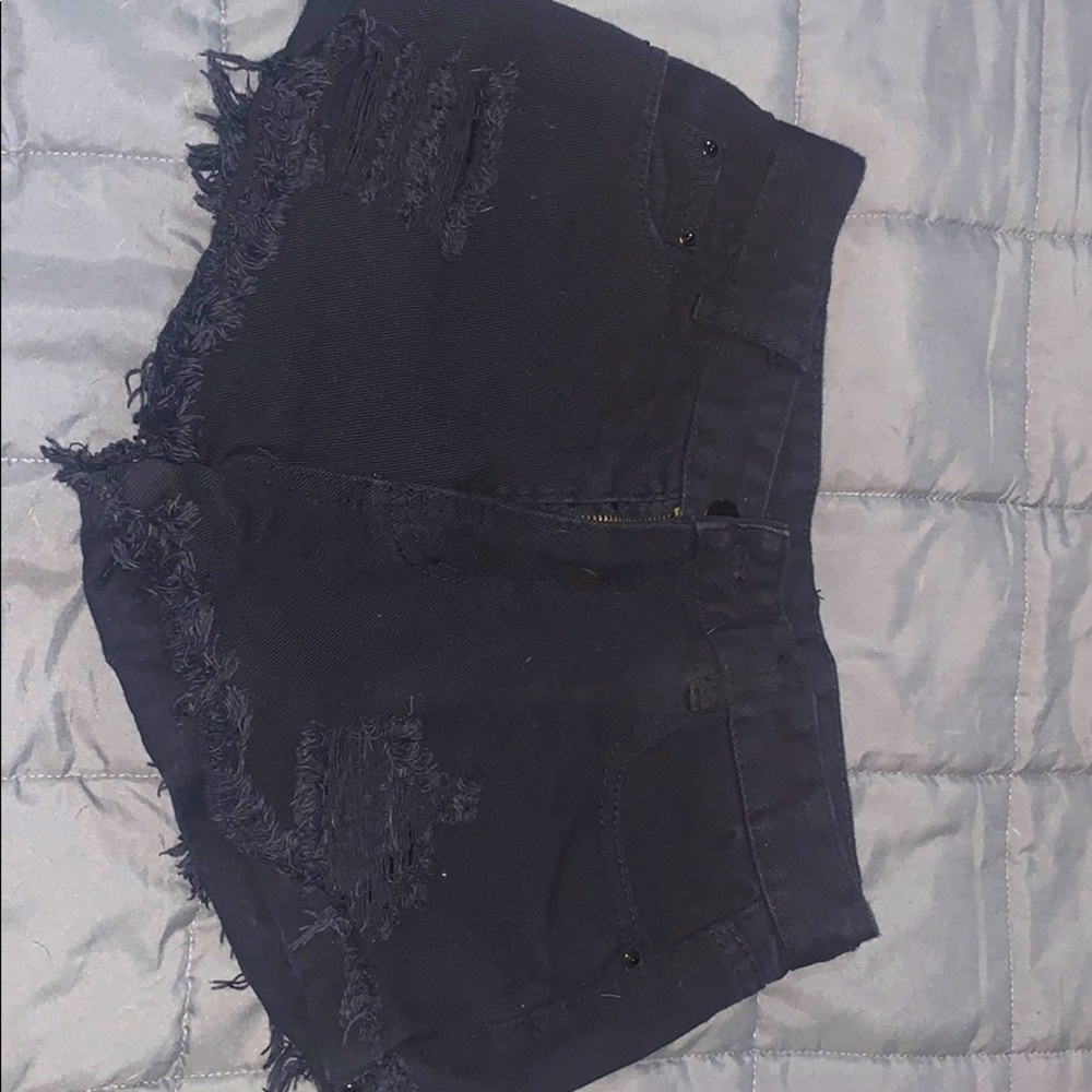 ripped shorts